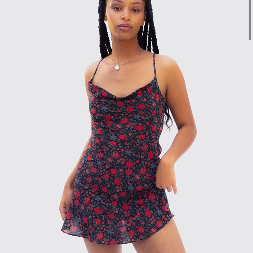 NWT Realisation par Montague dress in Black Batik Floral
